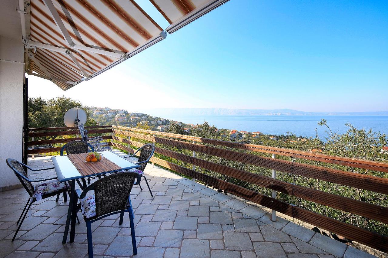 Apartment Vincent With Beautiful Sea View Terrace Klenovica Exteriér fotografie